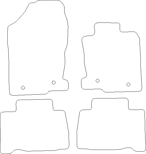 Lexus NX 300h Car Mats